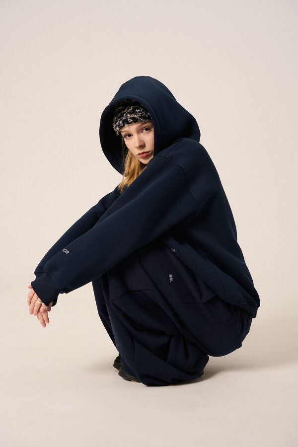 hoodie / navy-granat