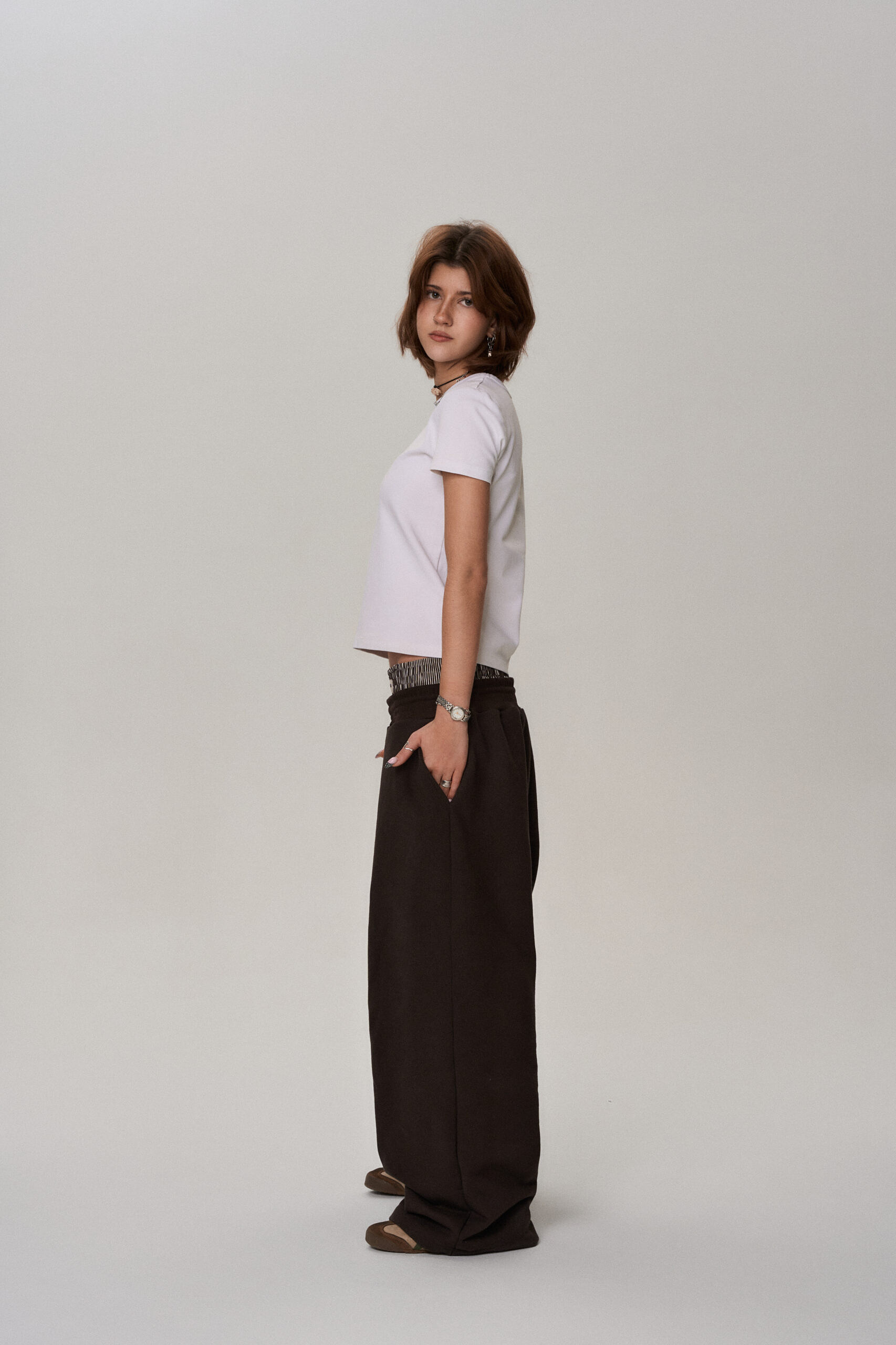 boxer pants/ brown - obrazek 3