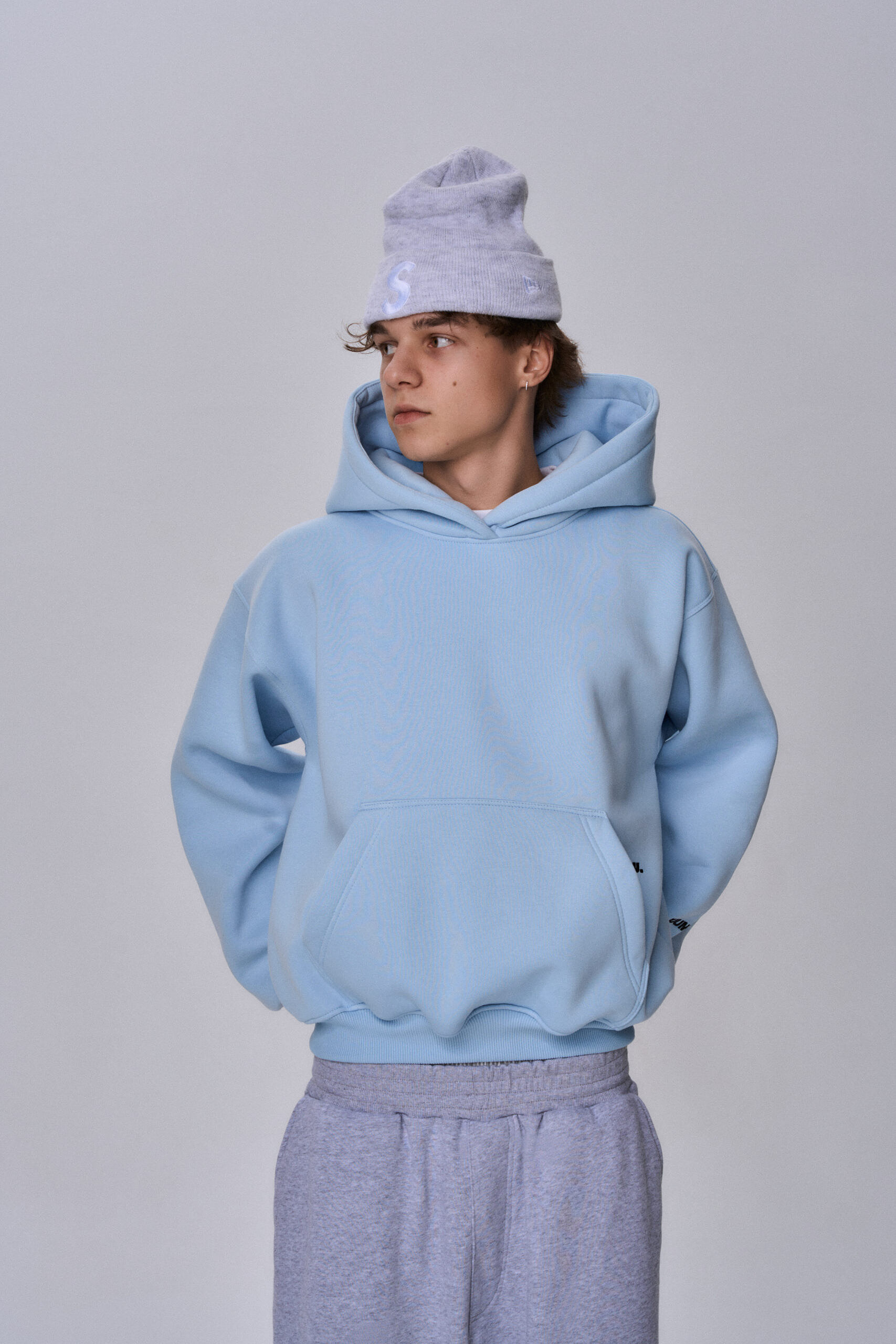 hoodie / baby blue - obrazek 2