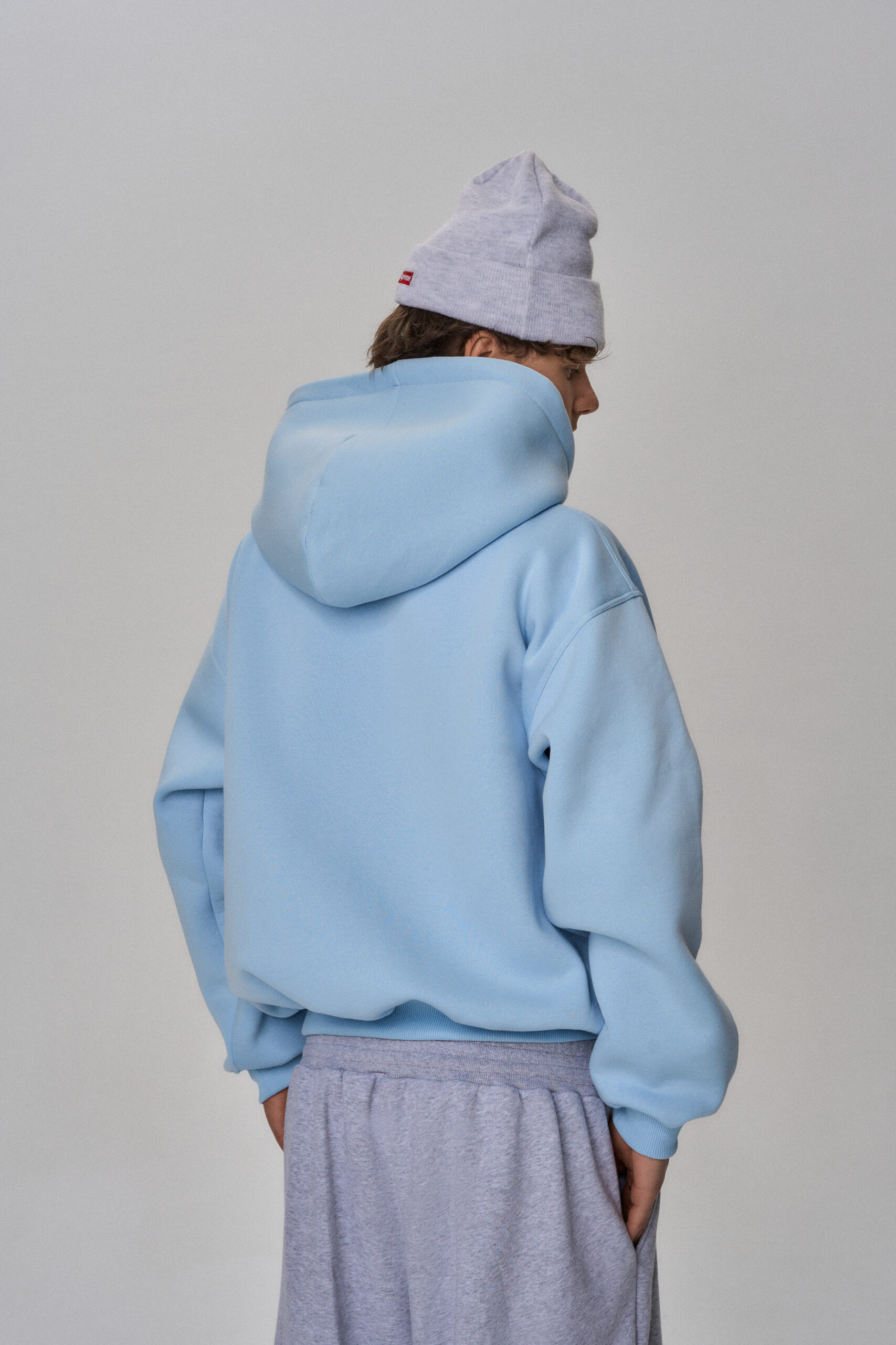 hoodie / baby blue - obrazek 4