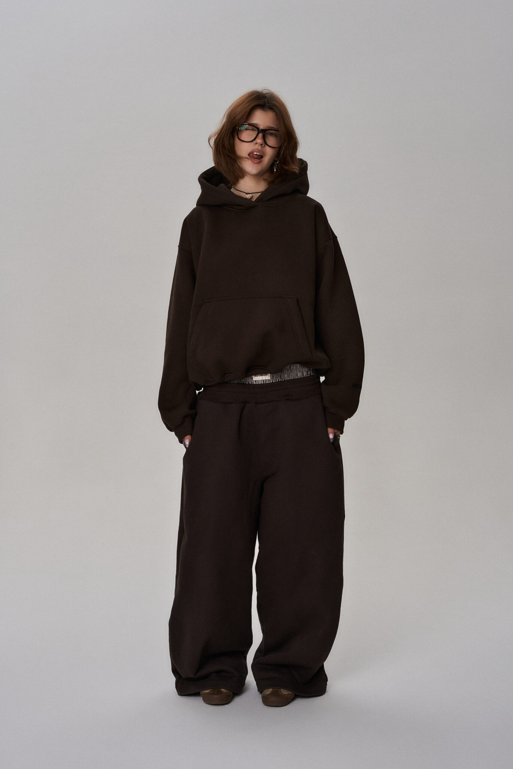 boxer pants/ brown - obrazek 4