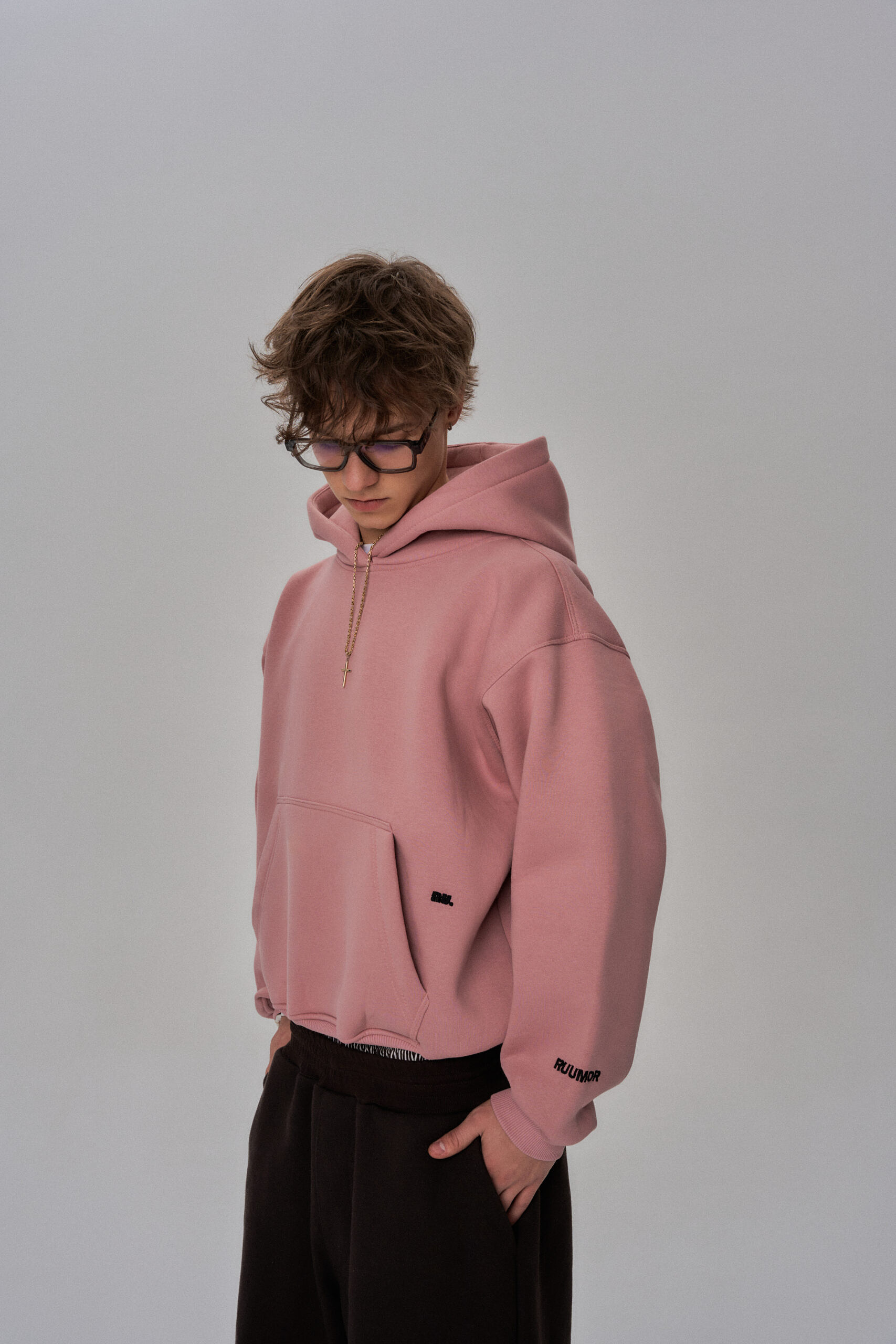 hoodie / light pink