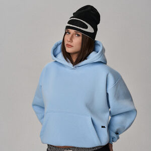 hoodie / baby blue